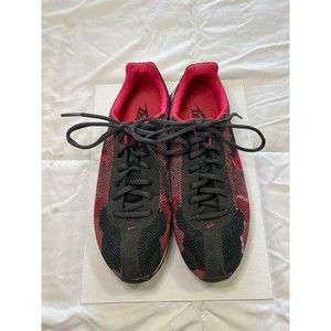 Nike Women's Little Runner Red Gray Black Size 8.5